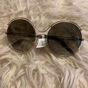 CHLOÉ Gold sunglasses (new)